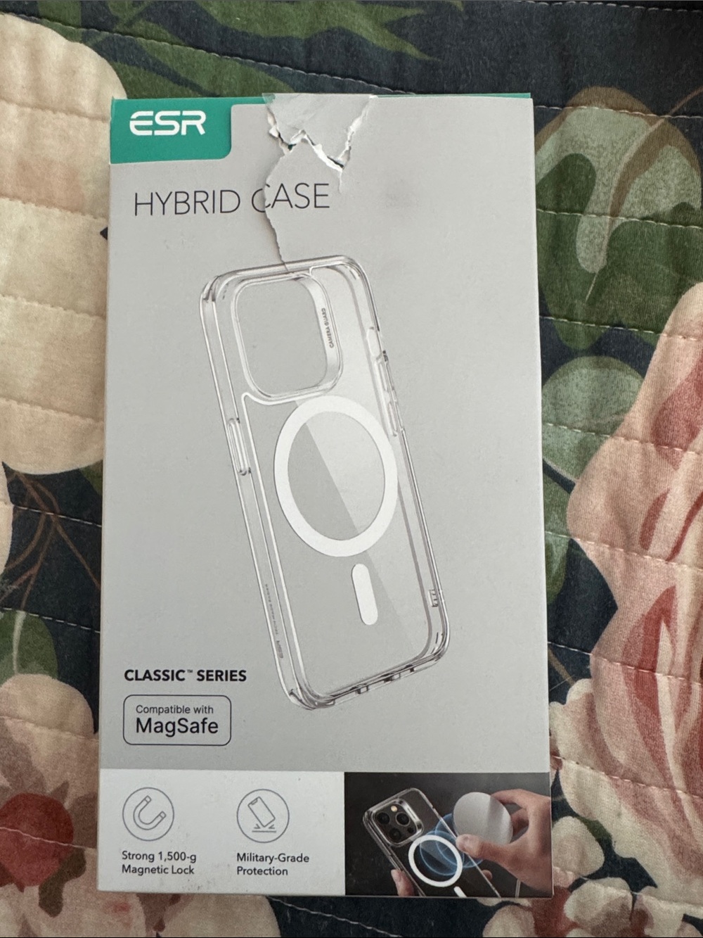 ESR Hybrid Clear MagSafe-Compatible Phone Case - Clear